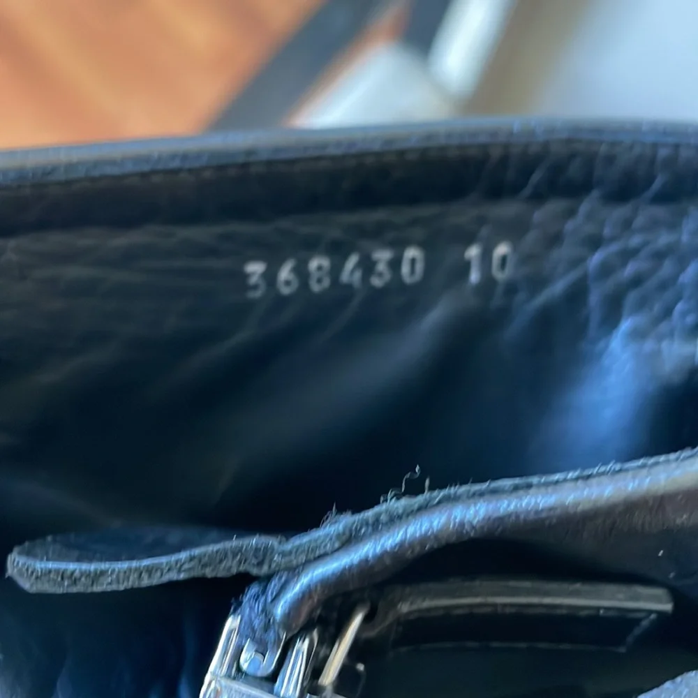 Gucci Sella Lux Nero boots size 10 - Picture 10 of 10